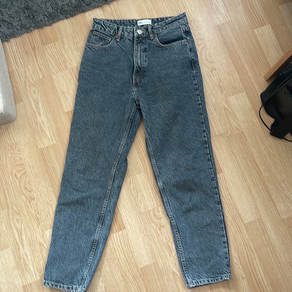 Barely Worn Black Zara Jeans